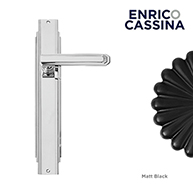 Marianne Door lever Handle on Plate - M
